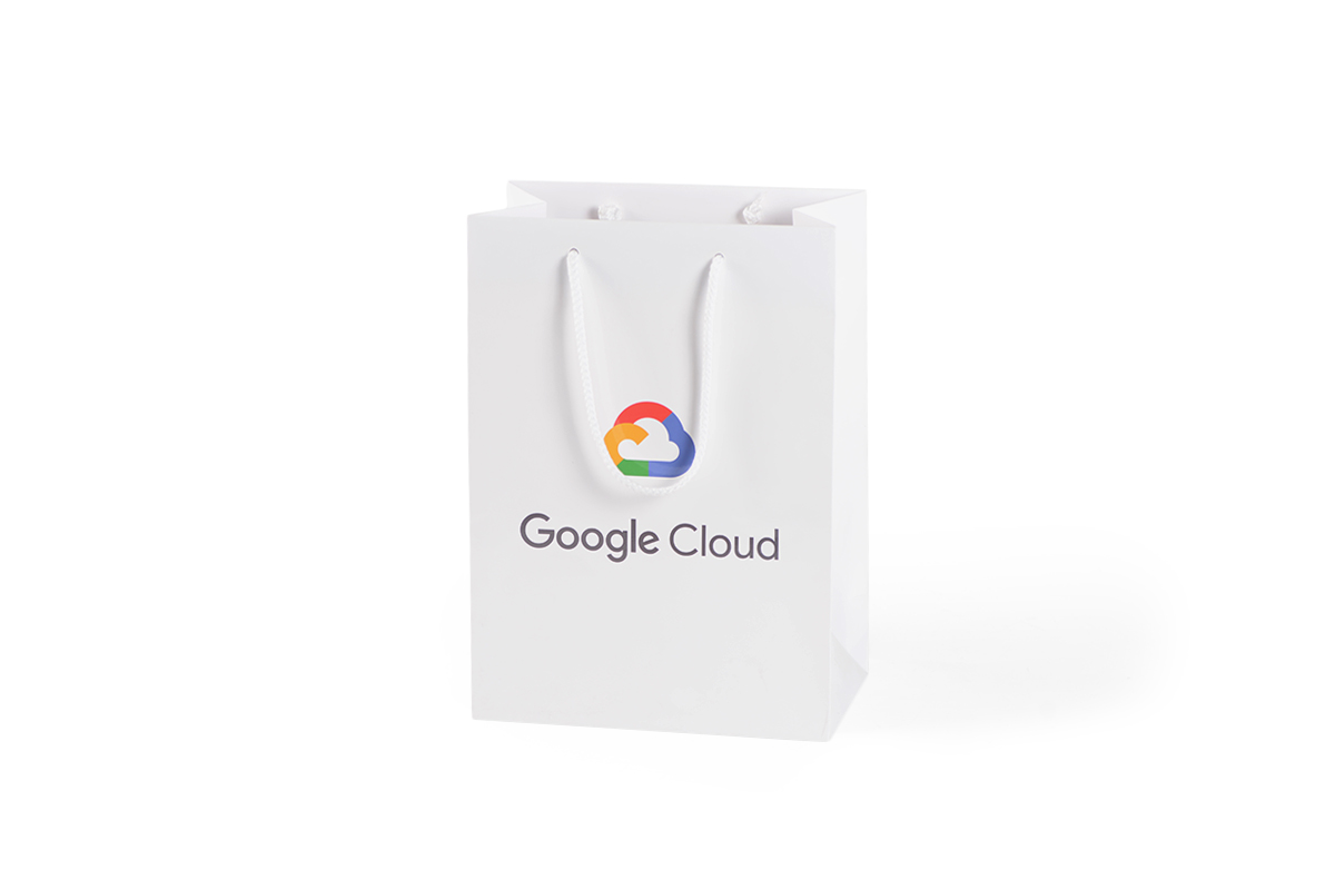 Google Cloud Paper Bag
