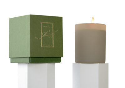 Base and lid boxes for candles industry